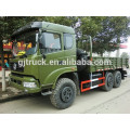 Dongfeng 6X6 off road military cargo box truck for heavy duty loading